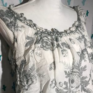 Vintage Floral Top